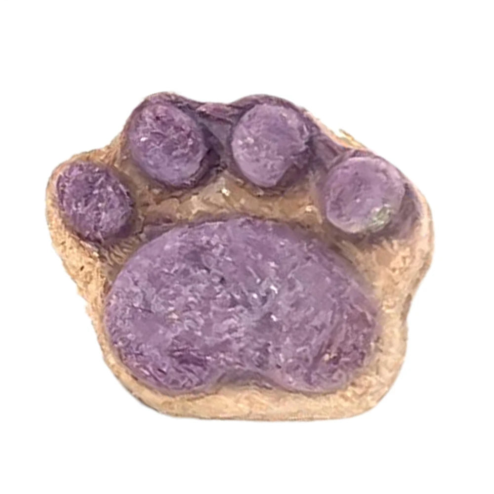 Cat Snacks Paw Shape Dried Indoor Kitten Snacks Teeth Cleaning Supplement Pet Chews for Large Small Feline Rewarding Care Daily