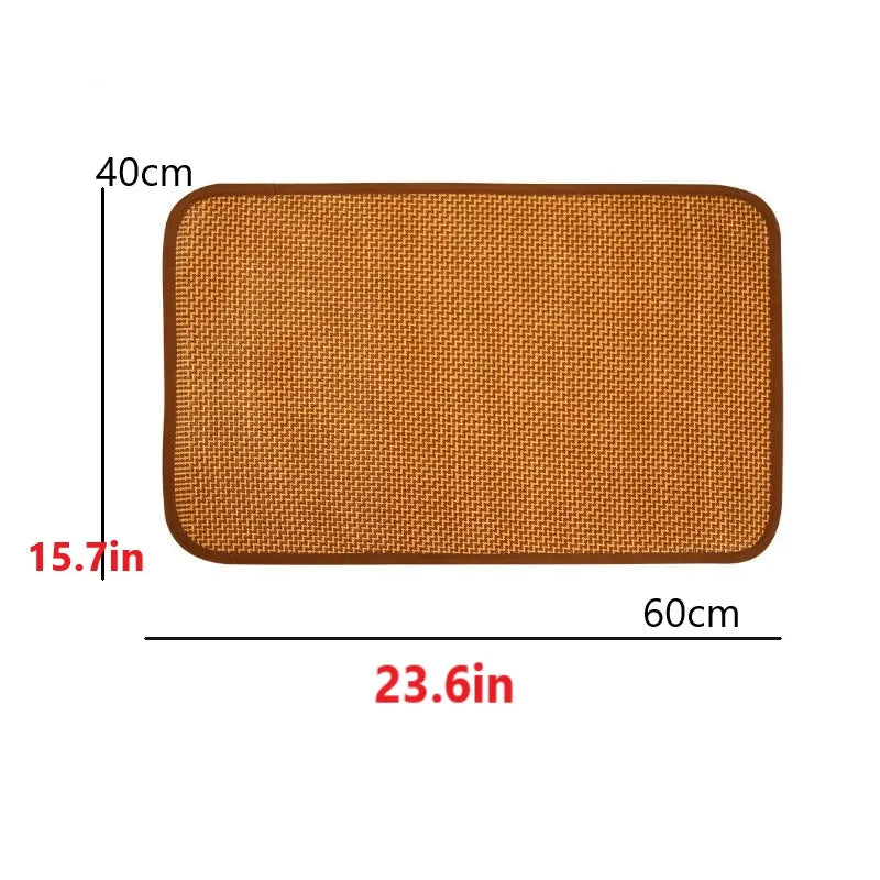 40x60cm Color Bamboo Pet Cooling Mat Bed for Dogs and Cats